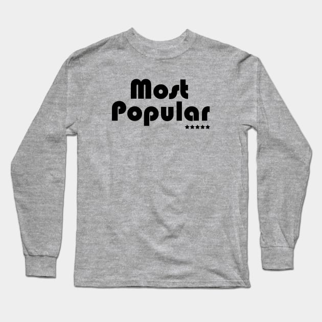 Most Popular - 5 Star Long Sleeve T-Shirt by GreatIAM.me